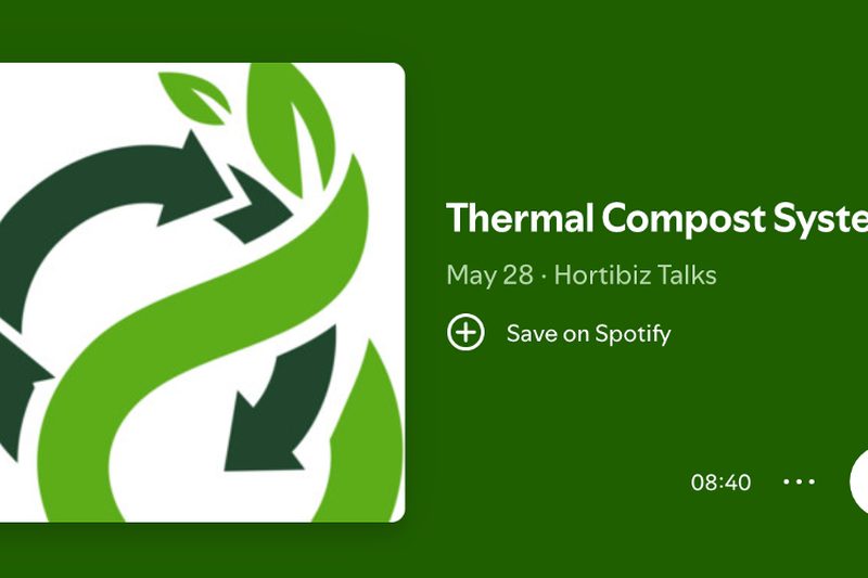 De aflevering van Hortibiz Talks over Thermal Compost Systems