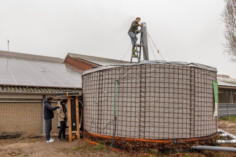 Het eerste prototype op onderwijsboerderij De Tolakker